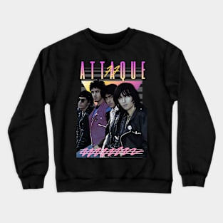 Attaque 77 Retro Style Fan Art Crewneck Sweatshirt